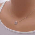 LOVE IS TALL Giraffe Love Necklace and Earrings Set - Elegant 3-Piece Jewelry Gift Set - Image 3