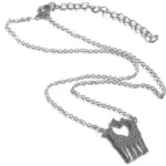 LOVE IS TALL Giraffe Love Necklace and Earrings Set - Elegant 3-Piece Jewelry Gift Set - Image 5