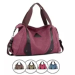 Jacqueline Canvas CrossBody Bag - Stylish & Durable from the Journey Collection, Multiple Colors Available