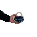 Enchanting Heart Plush Dog Toy with Crinkle and Squeak Features - Perfect for All Dogs - Image 5