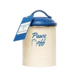 French Blue Pet Food & Treat Storage Canisters - Set of 3 | Keep Your Pet's Goodies Fresh and Stylish - Image 8